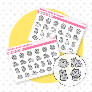 Baby Bear Sampler Buy All (Set of 2) Bubba Bear Studios Baby Bear Sampler