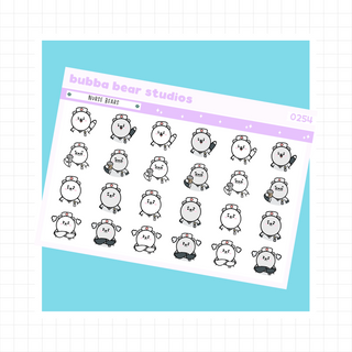 Nurse Bears Minimal Bubba Bear Studios Nurse Bears