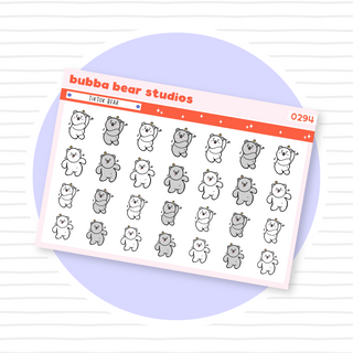 TikTok Bears Minimal Bubba Bear Studios TikTok Bears