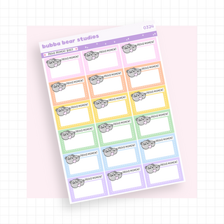 Proud Moment Boxes Colorful Bubba Bear Studios Proud Moment Boxes