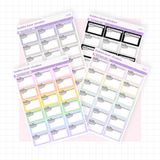 Proud Moment Boxes Buy All (Set of 4) Bubba Bear Studios Proud Moment Boxes