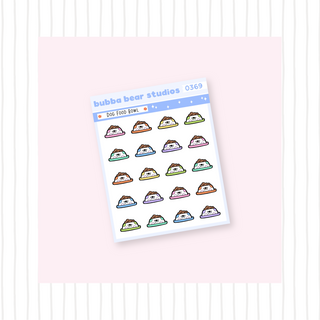 Dog Food Bowl Colorful Bubba Bear Studios Dog Food Bowl