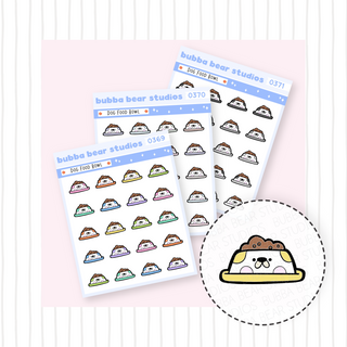 Dog Food Bowl Buy All (Set of 3) Bubba Bear Studios Dog Food Bowl