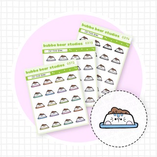 Cat Food Bowl Buy All (Set of 3) Bubba Bear Studios Cat Food Bowl