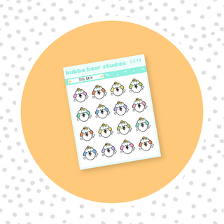 Dog Bath Colorful Bubba Bear Studios Dog Bath