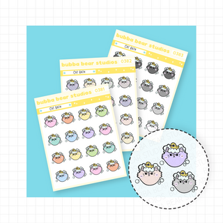 Cat Bath Buy All (Set of 3) Bubba Bear Studios Cat Bath
