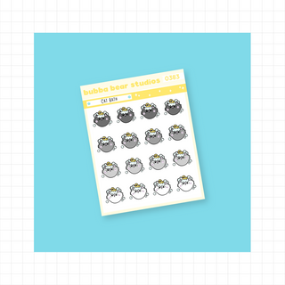 Cat Bath Minimal Bubba Bear Studios Cat Bath