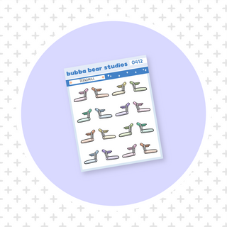 Treadmill Colorful Bubba Bear Studios Treadmill