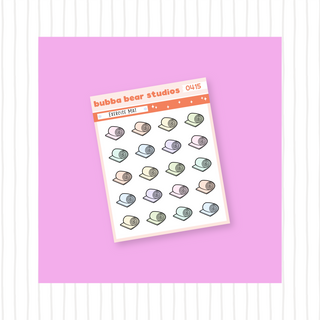 Exercise Mat Colorful Bubba Bear Studios Exercise Mat