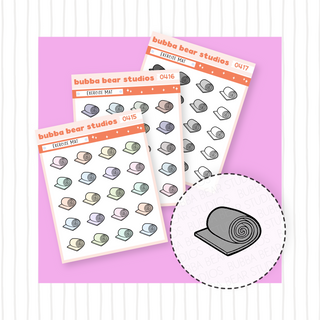 Exercise Mat Buy All (Set of 3) Bubba Bear Studios Exercise Mat