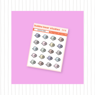 Exercise Mat Muted Bubba Bear Studios Exercise Mat