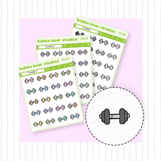 Dumbbell Buy All (Set of 3) Bubba Bear Studios Dumbbell