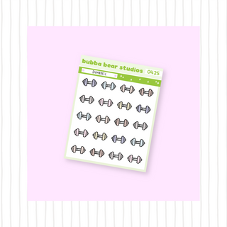 Dumbbell Muted Bubba Bear Studios Dumbbell