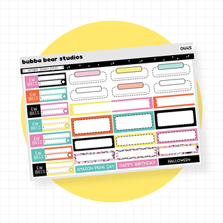 Vertical - October - Spooky Cuties Page III - Functional Boxes Bubba Bear Studios Vertical - October - Spooky Cuties