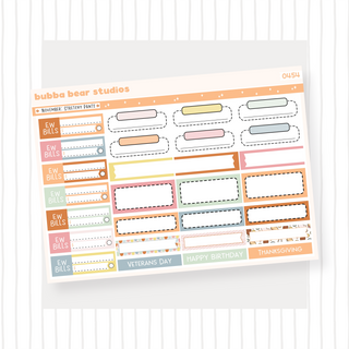 Vertical - November - Stretchy Pants Page III - Functional Boxes Bubba Bear Studios Vertical - November - Stretchy Pants