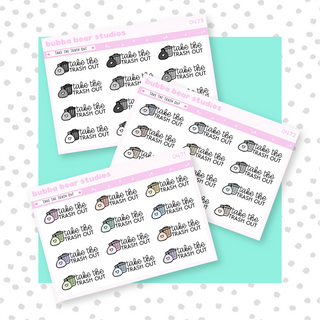 Take The Trash Out Buy All (Set of 3) Bubba Bear Studios Take The Trash Out