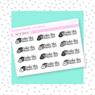 Take The Trash Out Minimal Bubba Bear Studios Take The Trash Out