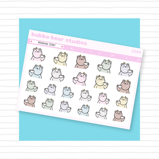 Morning Start Muted Bubba Bear Studios Morning Start