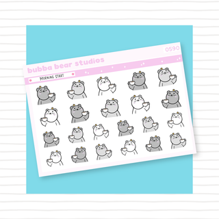 Morning Start Minimal Bubba Bear Studios Morning Start