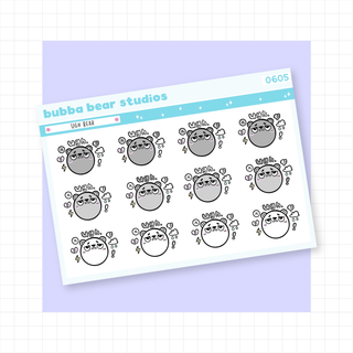 Ugh Bear Minimal Bubba Bear Studios Ugh Bear