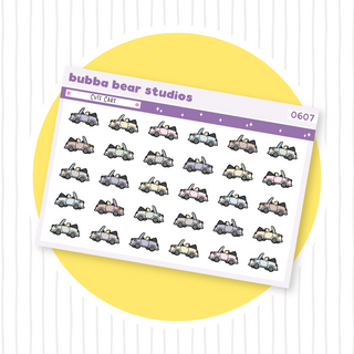 Cute Cars Muted Bubba Bear Studios Cute Cars