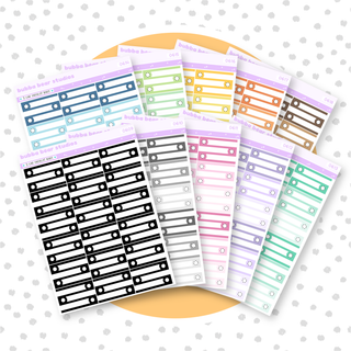 3-Line Checklist Boxes Buy All (Set of 10) Bubba Bear Studios 3-Line Checklist Boxes Stationery