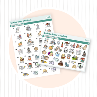 January Wacky Holidays Buy All (Set of 2) Bubba Bear Studios January Wacky Holidays