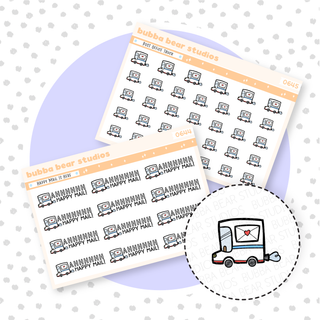 Ahhh Happy Mail Buy All (Set of 2) Bubba Bear Studios Ahhh Happy Mail