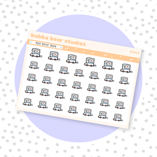 Ahhh Happy Mail Post Office Truck Bubba Bear Studios Ahhh Happy Mail