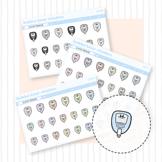 Glucose Monitors Buy All (Set of 3) Bubba Bear Studios Glucose Monitors