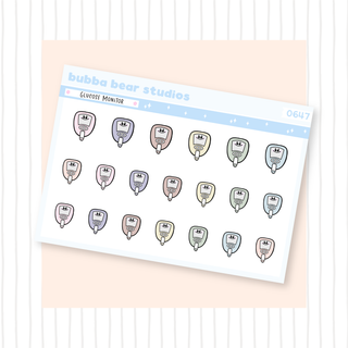 Glucose Monitors Muted Bubba Bear Studios Glucose Monitors