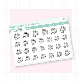 Wine Bear White Wine Bubba Bear Studios Wine Bear Stationery