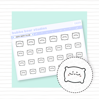 Happy Nappy Pillow Bubba Bear Studios Happy Nappy Pillow Stationery