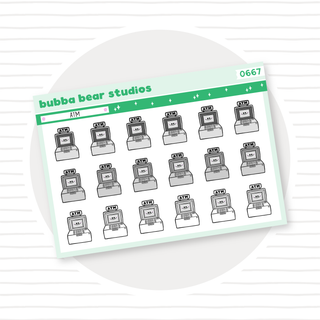 ATM Minimal Bubba Bear Studios ATM