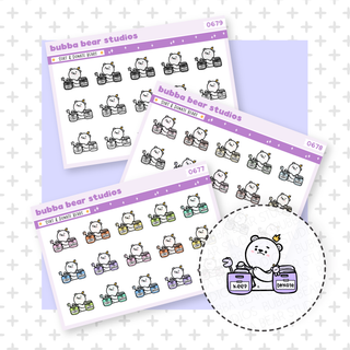 Sort and Donate Bears Buy All (Set of 3) Bubba Bear Studios Sort and Donate Bears