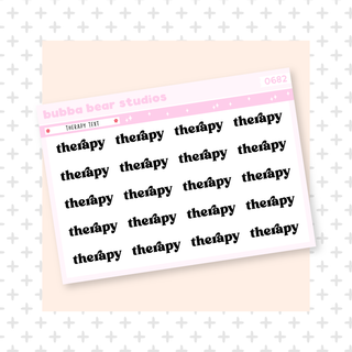 Therapy Text Bubba Bear Studios Therapy Text