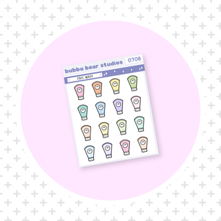 Face Wash Colorful Bubba Bear Studios Face Wash