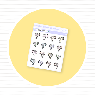 Blow Dryer Muted Bubba Bear Studios Blow Dryer