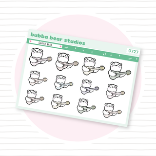 Guitar Bear Muted Bubba Bear Studios Guitar Bear