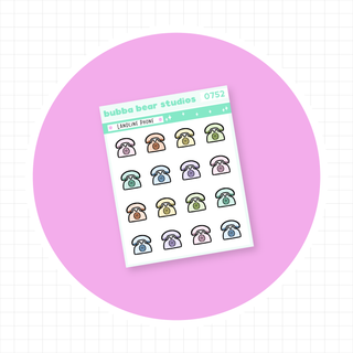 Landline Phone Colorful Bubba Bear Studios Landline Phone