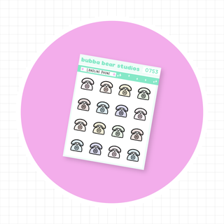 Landline Phone Muted Bubba Bear Studios Landline Phone