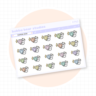 Diamond Bears Colorful Bubba Bear Studios Diamond Bears