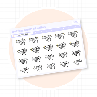 Diamond Bears Minimal Bubba Bear Studios Diamond Bears