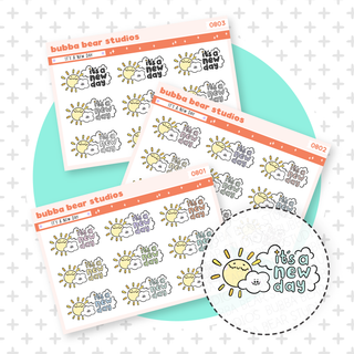 It's A New Day Buy All (Set of 3) Bubba Bear Studios It's A New Day