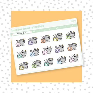 Youtube Bear Colorful Bubba Bear Studios Youtube Bear