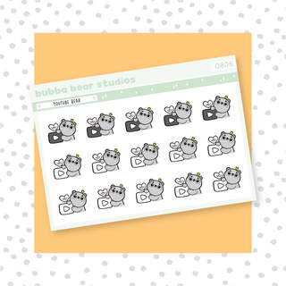 Youtube Bear Minimal Bubba Bear Studios Youtube Bear