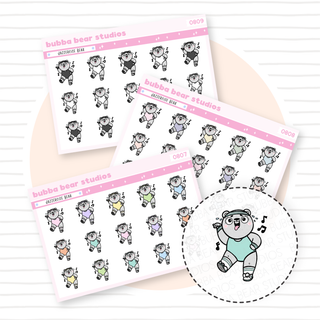 Jazzercise Bear Buy All (Set of 3) Bubba Bear Studios Jazzercise Bear