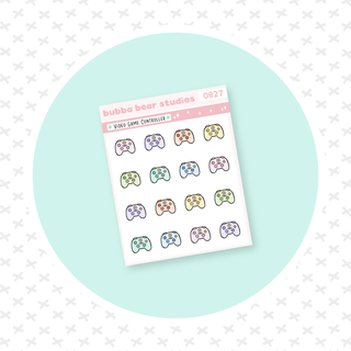 Video Game Controller Colorful Bubba Bear Studios Video Game Controller