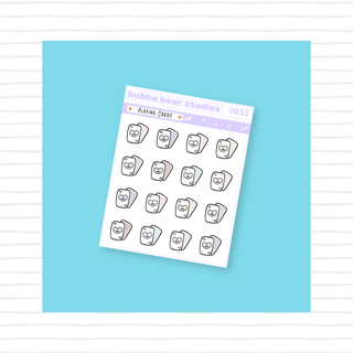 Playing Cards Muted Bubba Bear Studios Playing Cards