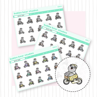 Bicycle Bear Buy All (Set of 3) Bubba Bear Studios Bicycle Bear